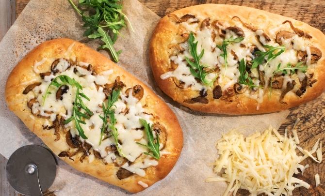 Gourmet Mushroom Flatbread