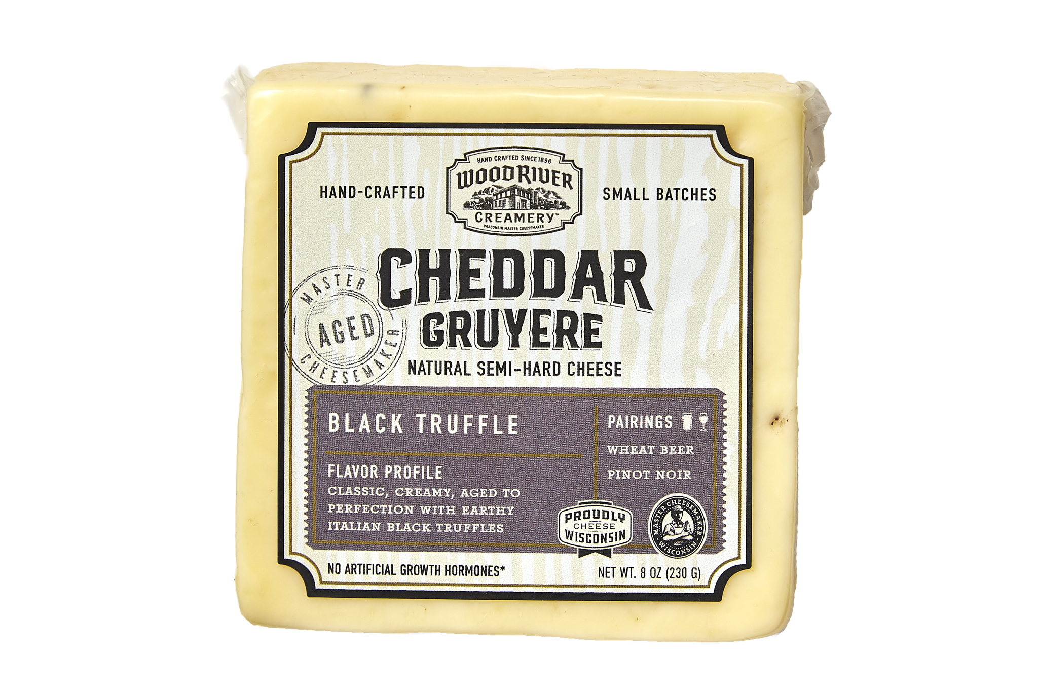 Wood River Creamery Black Truffle package