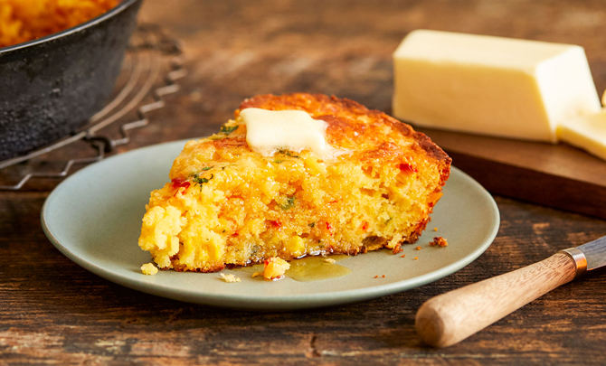 Mexican Skillet Corn Bread