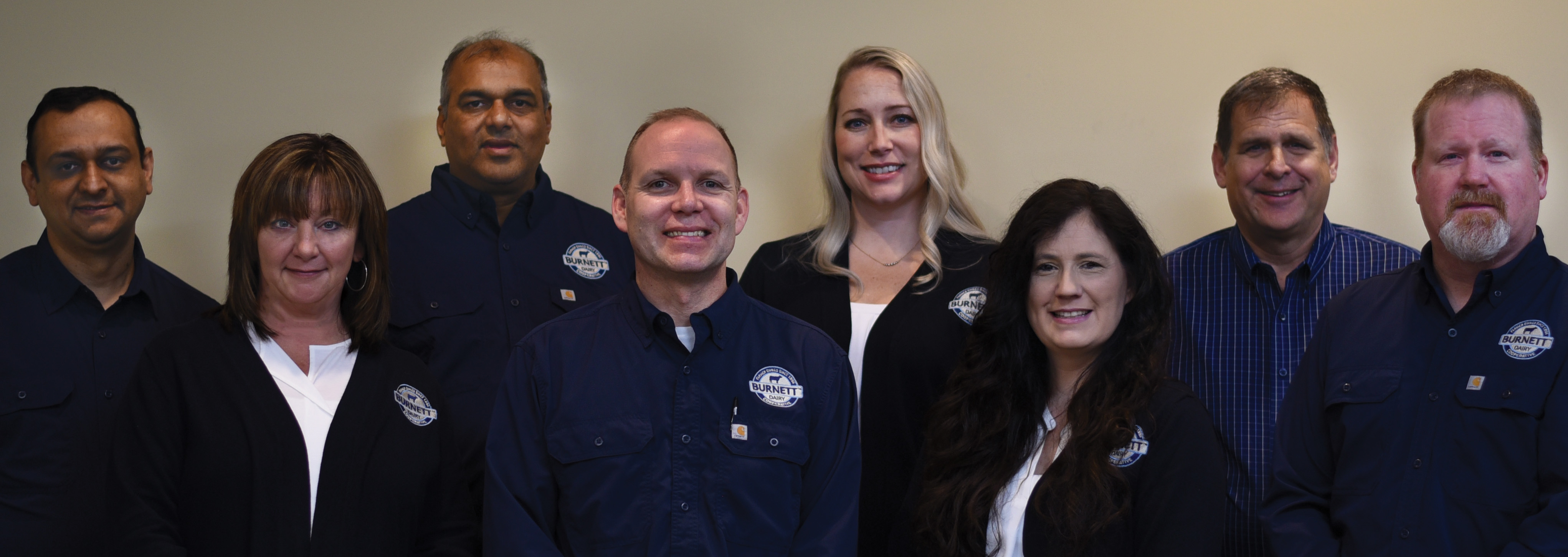 Grantsburg, Wisconsin, April 3, 2023 — The New Executive Team at Burnett Dairy Cooperative